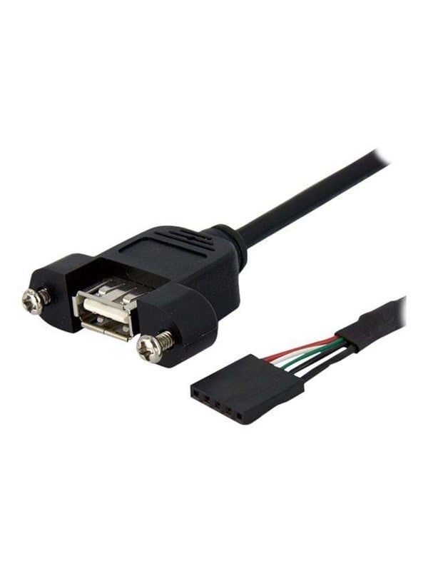 Startech Com Panel Mount Usb Cable Usb To Motherboard Header Cable