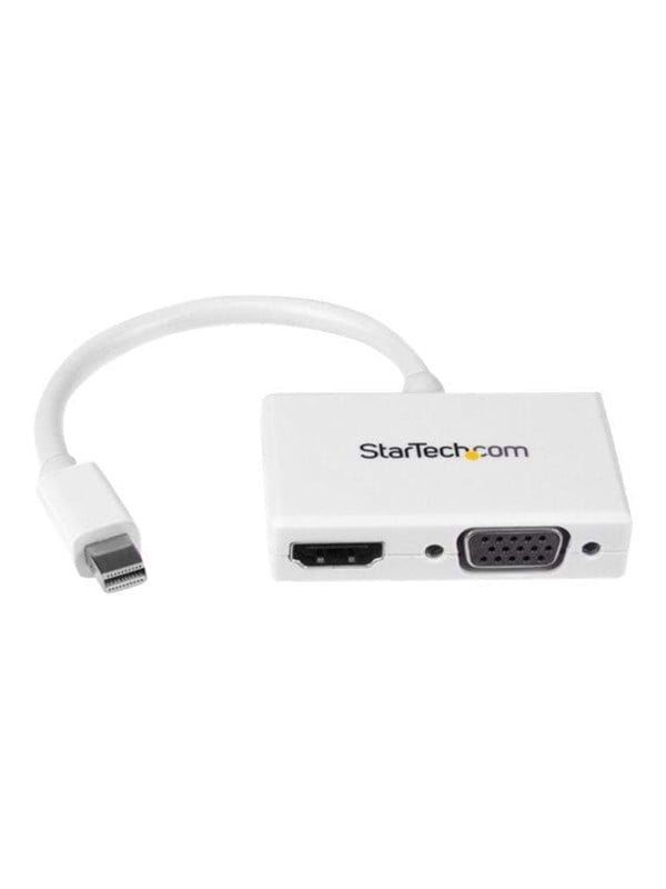 Startech Com Travel Adapter: -in- Mini Displayport To Hdmi Or Vga Converter Video Transformer
