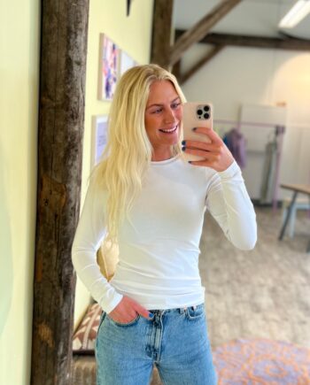 -view Bluse Stabil Top     000 White