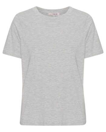 -view  -shirt Stabil Top     Light Grey Melange
