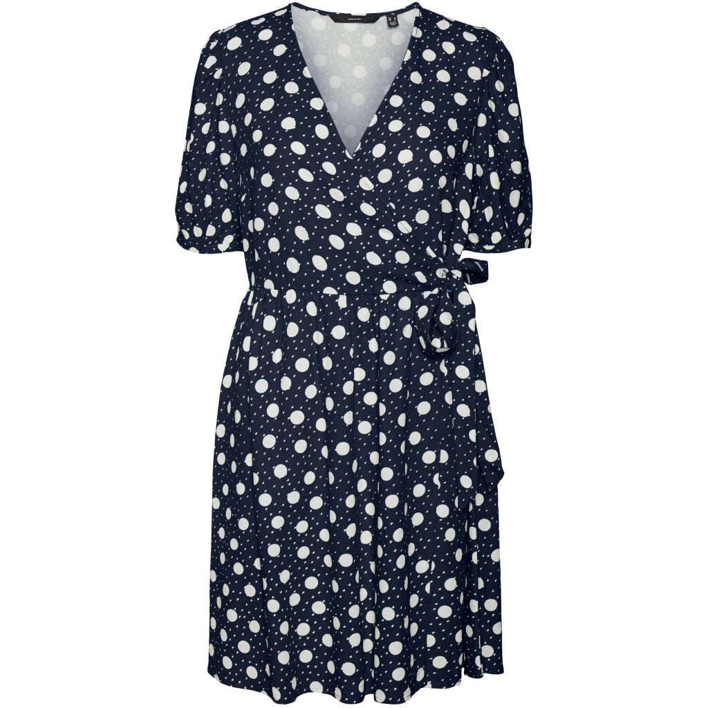 Vero Moda Dame Kjole Vmjesmilo Navy Blazer Snow White Dots