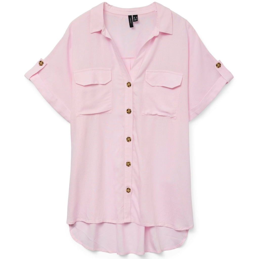 Vero Moda Dame Skjorte Vmbumpy Pink- -boo